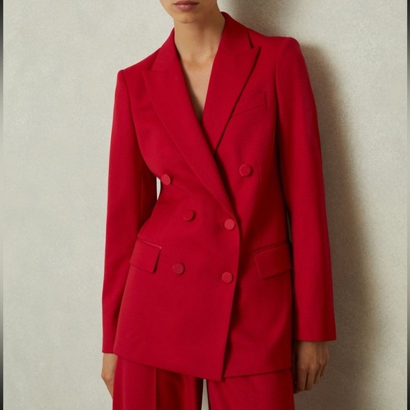 Zara women’s red blazer - Picture 3 of 7